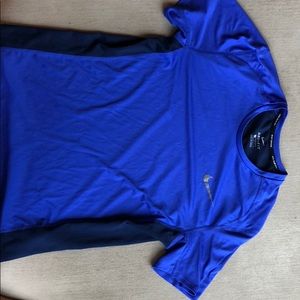 Men’s blue Dri-fit shirt